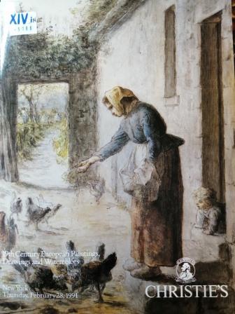 19th century European paintings, drawings and watercolors